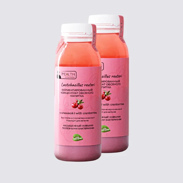 Реутери Lactobacillus LRDR™, концентрат живых бактерий с клюквой, 0.33л (2 шт.)